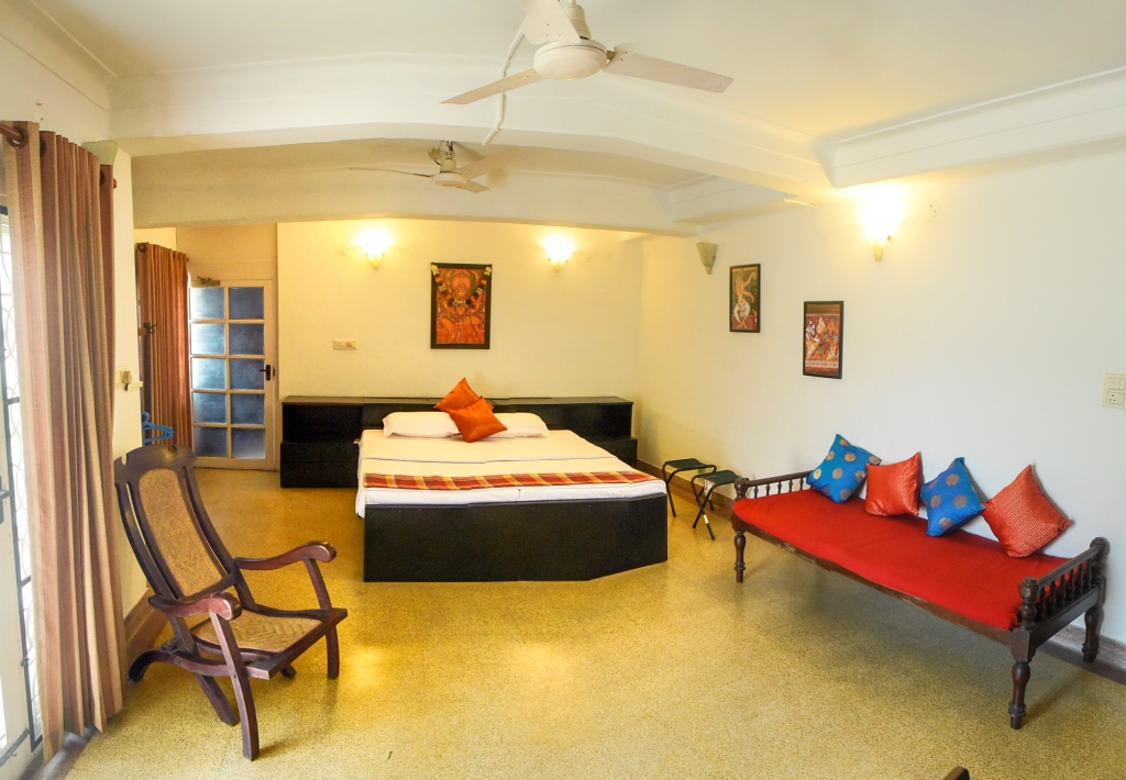 govindamangalam rooms Lakshmy - Double room with balcony
